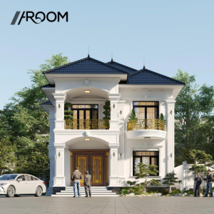 Mẫu Nhà 2 Tầng Tân Cổ Điển – Thành House | Thiết Kế Độc Đáo Bởi AROOM D&G