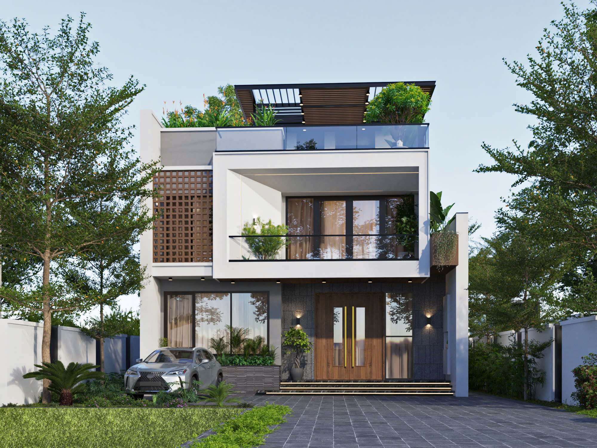 Mẫu nhà biệt thự 